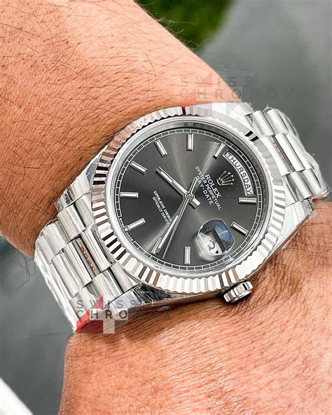 grey dial rolex